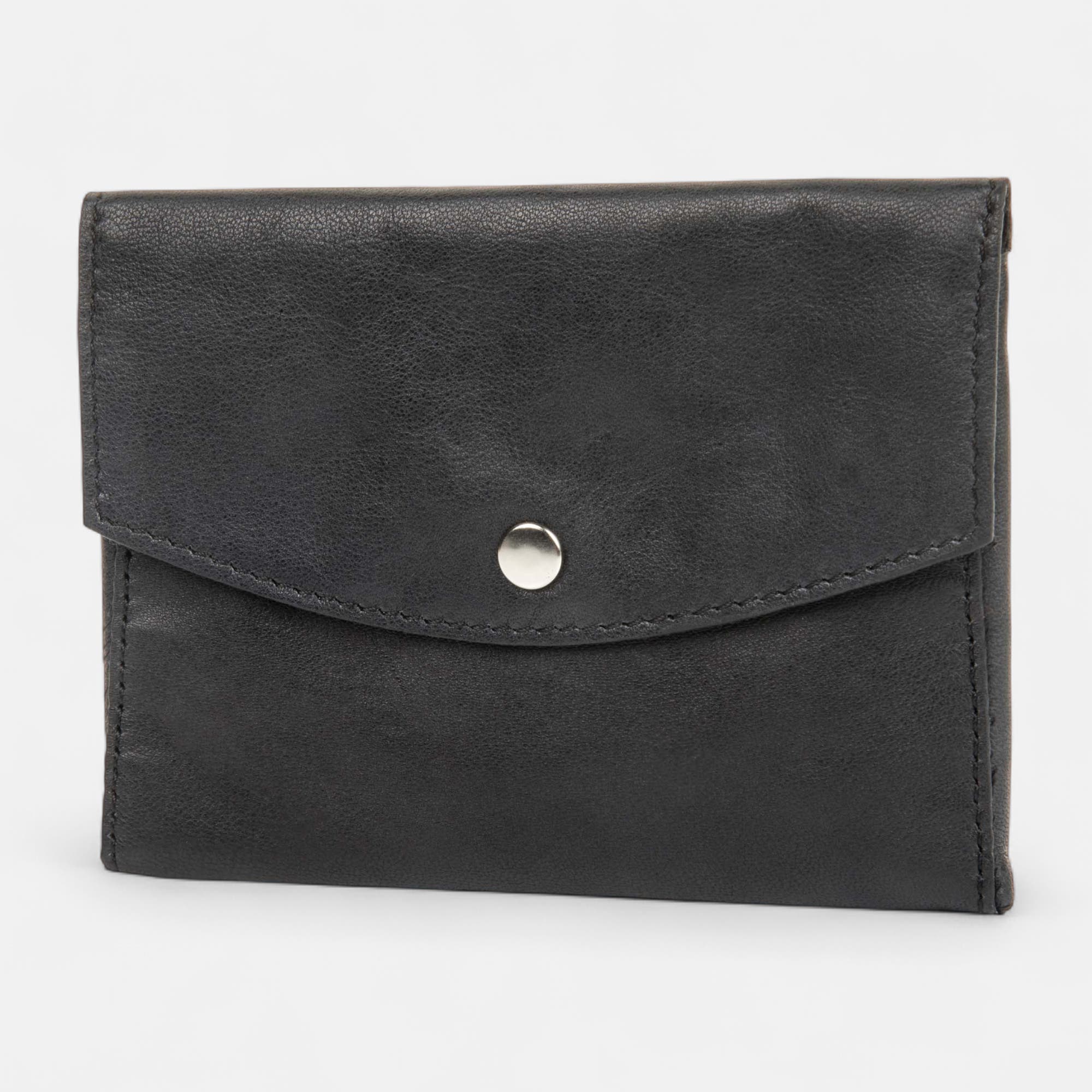 Petite maroquinerie en cuir noir