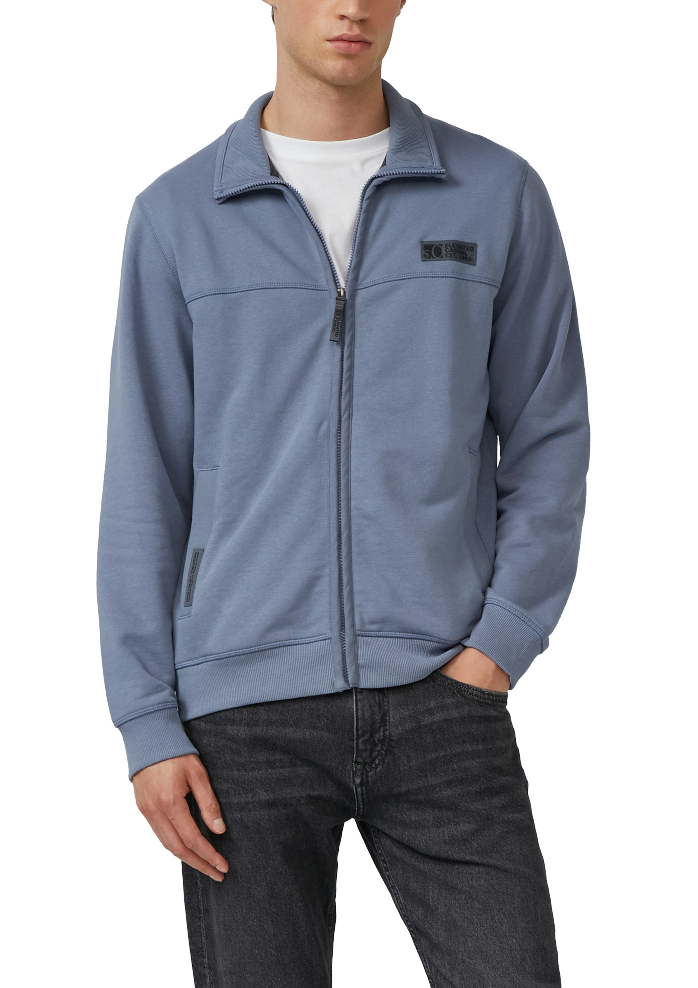 s.Oliver Sweatjacke , mit Stehkragen