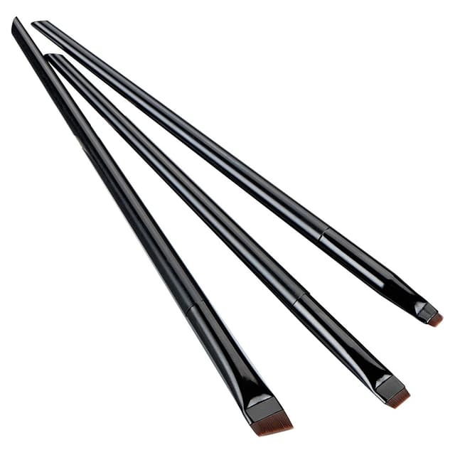3stk Makeup Børster Øjenskygge Eyeliner Øjenbrynsmakeup