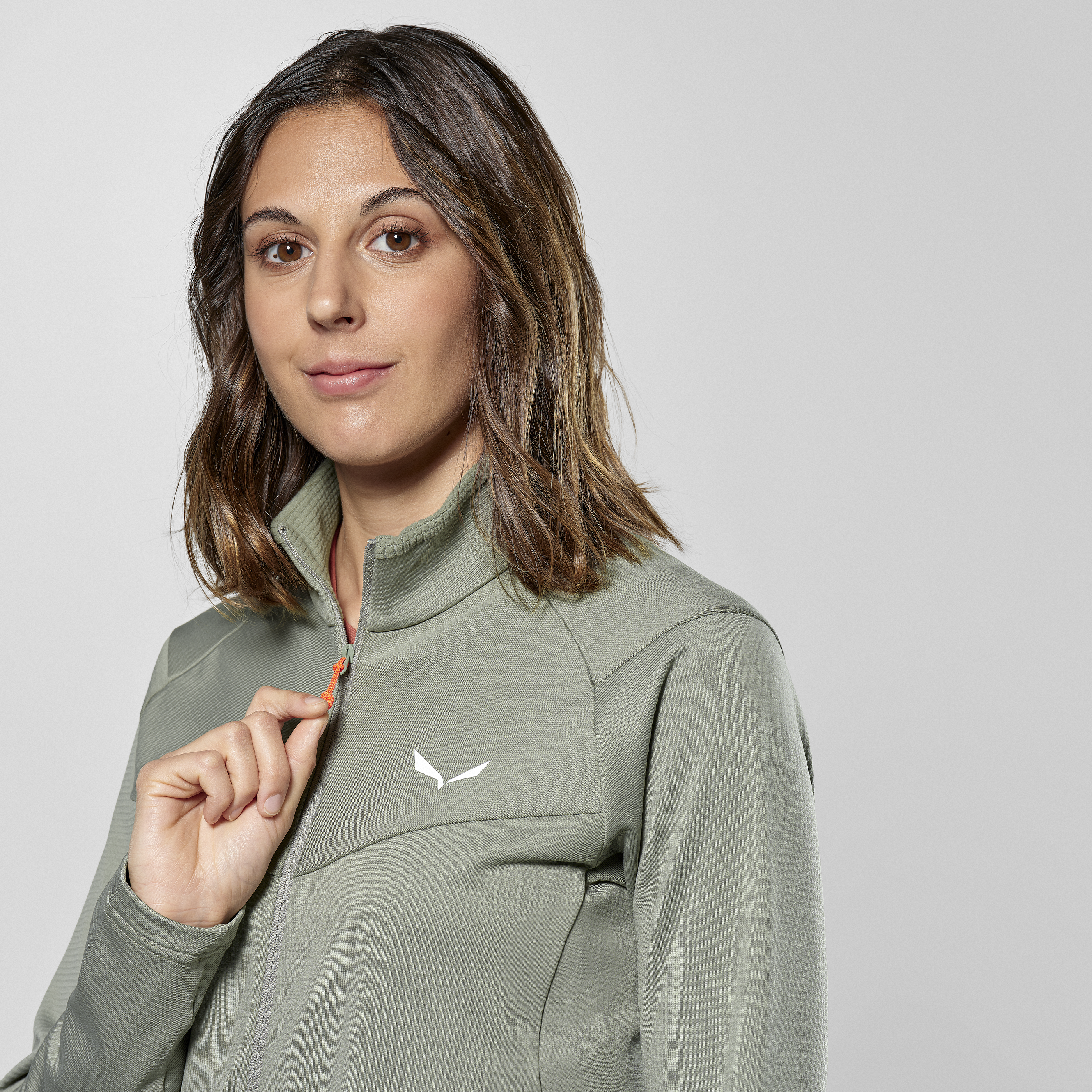 Puez Cammino Polarlite Half Zip Jacke Damen