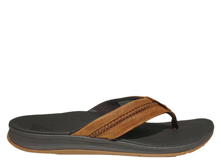 Reef Leather Ortho-Bounce Coast Teenslippers