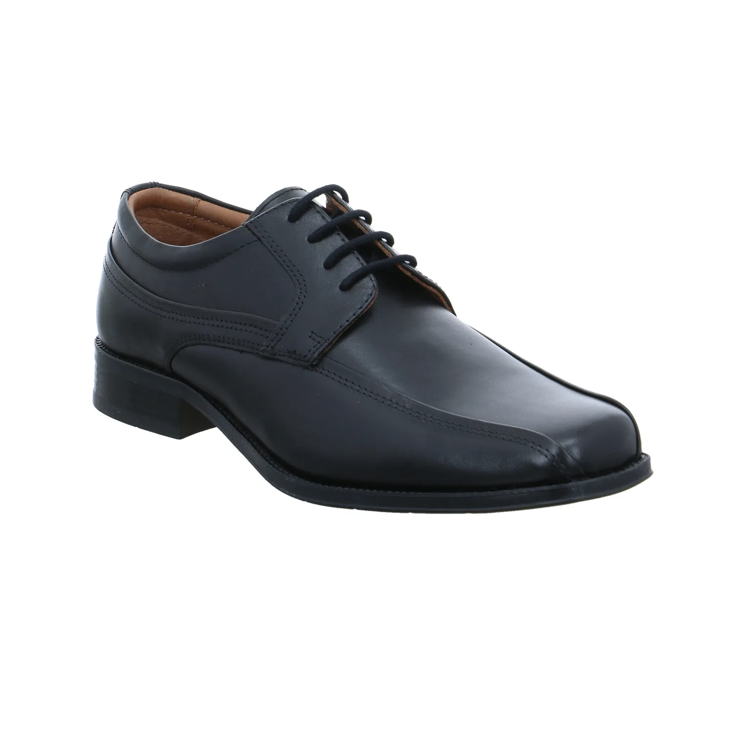 PALADO Halbschuh-City Schwarz Leder