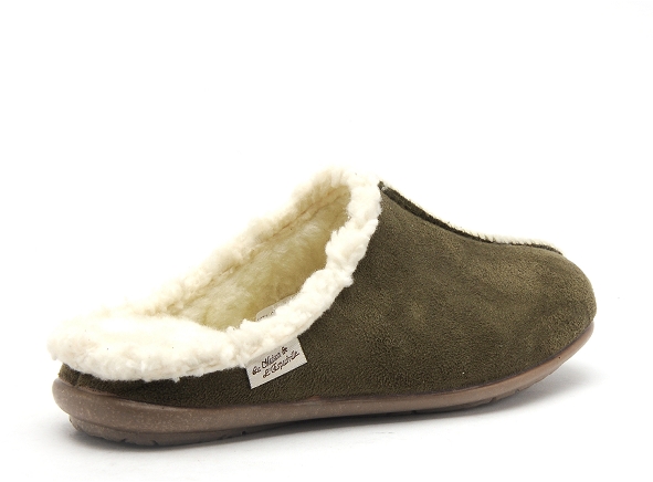 La maison de l espadrille chaussons femme 9009 6 kaki