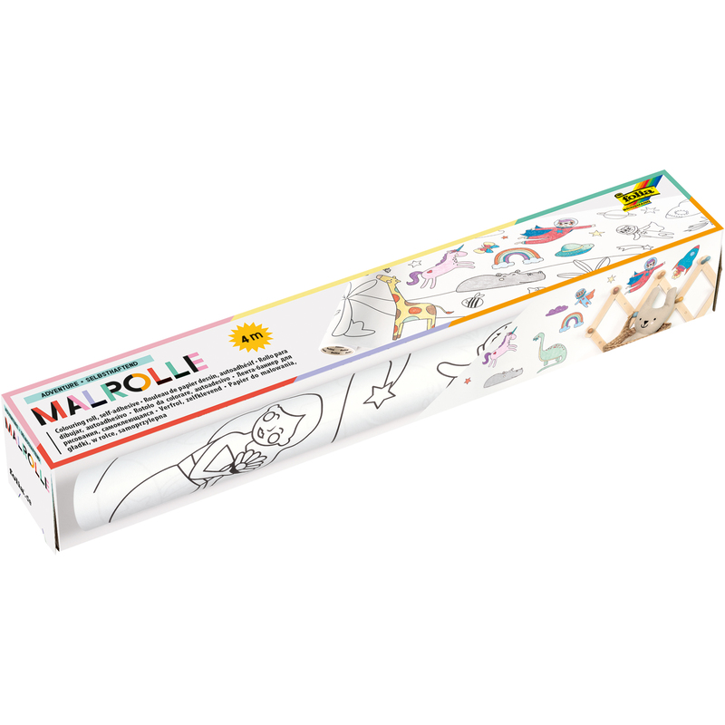 Folia Malrolle mit Motiven, 300 mm x 4 m
