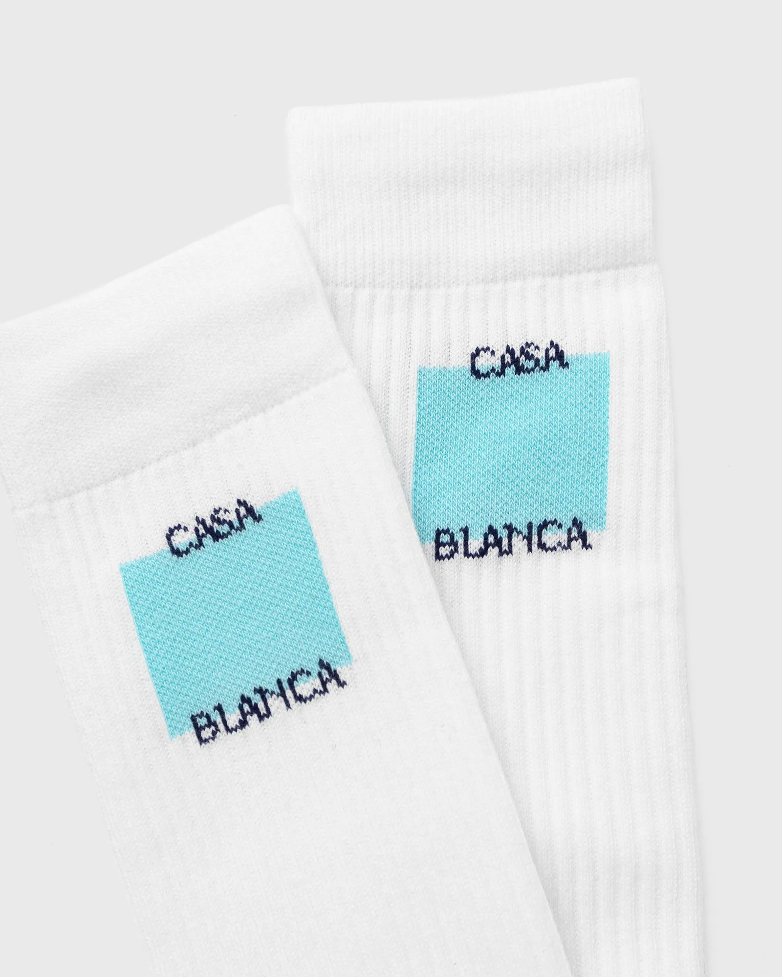 Casablanca MID CALF RIBBED SPORT SOCK