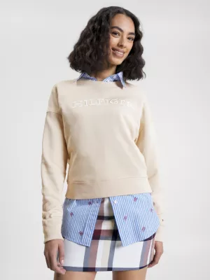 Moletom Hilfiger Monotype com bordado