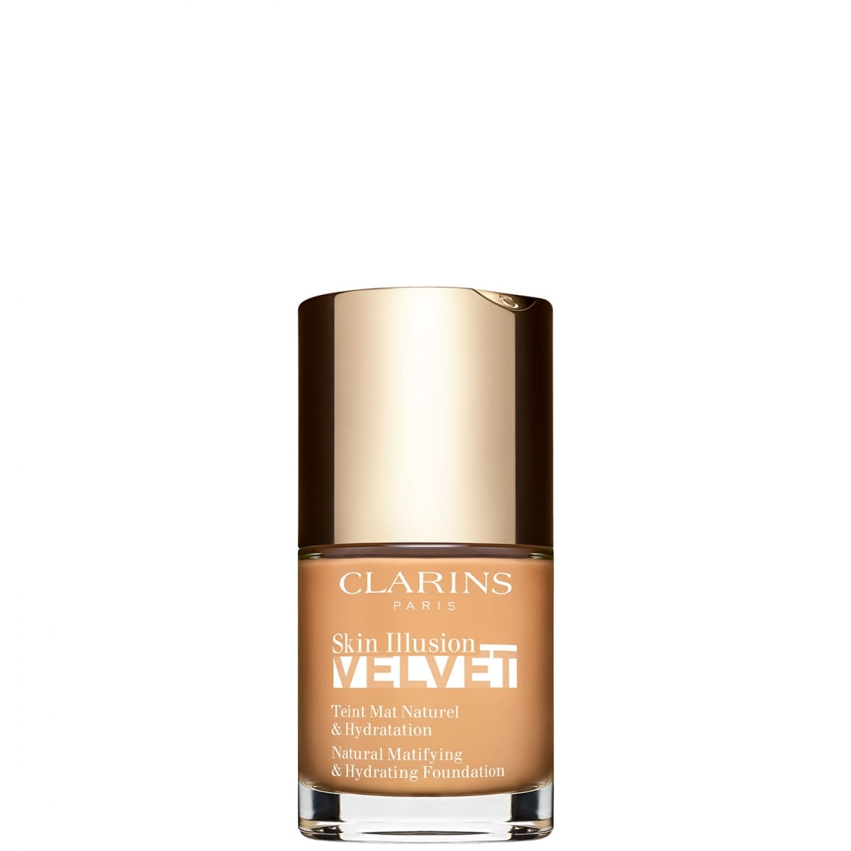 CLARINS Skin Illusion Velvet Fond de Teint Mat Naturel &  Hydratation