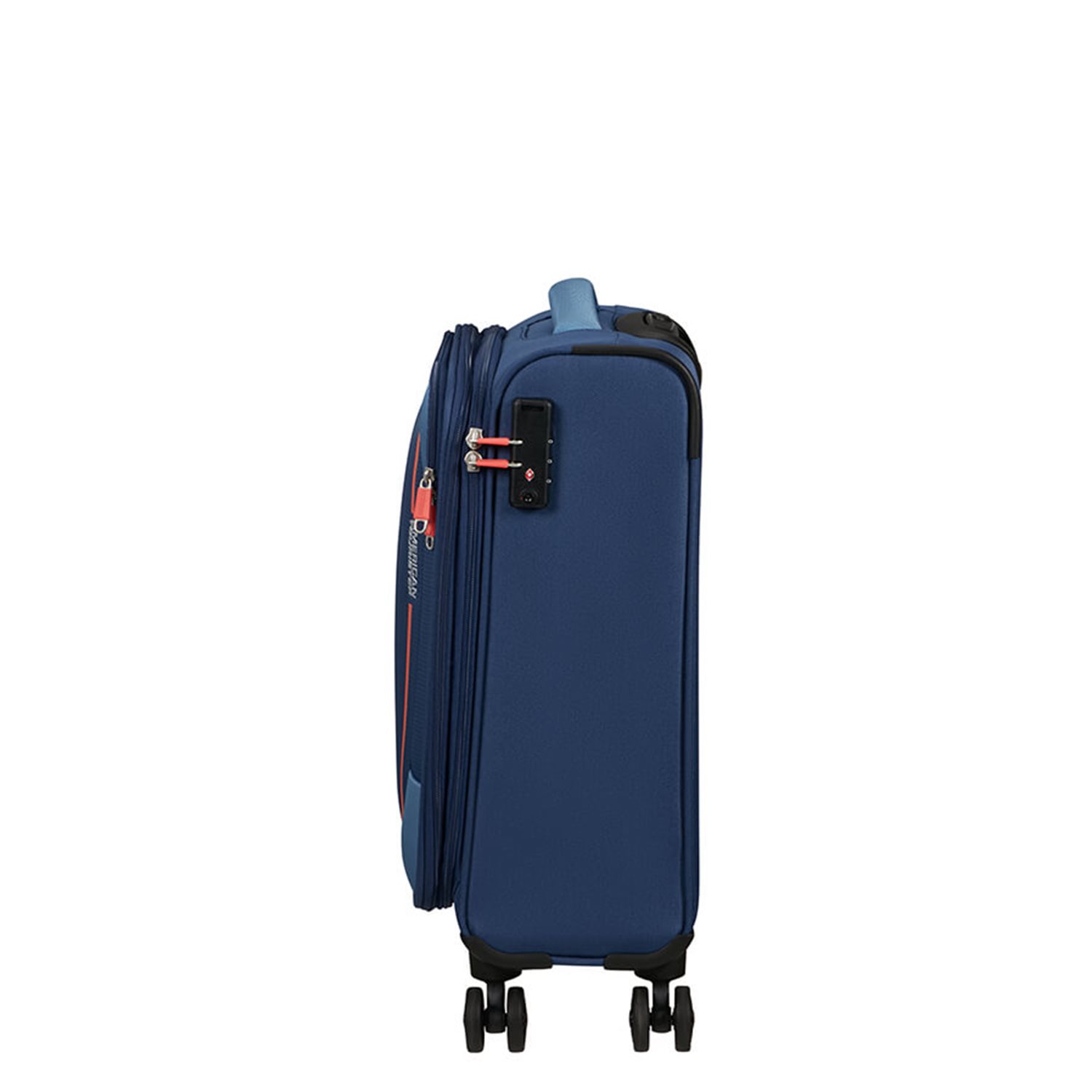 American Tourister Pulsonic Spinner 55 EXP combat navy