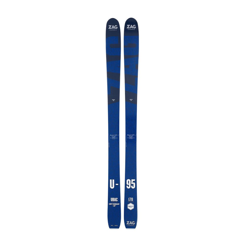 Zag UBAC 95 - Skis randonné Homme bleu/blanc