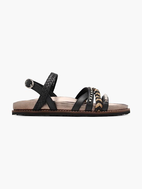 5th Avenue Sandale Schwarz