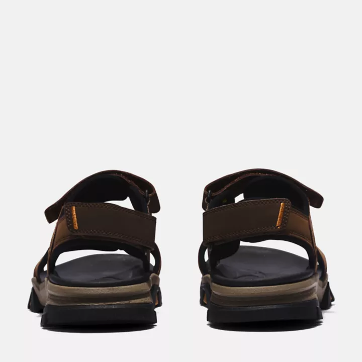 Sandale à double bride Lincoln Peak pour homme en marron