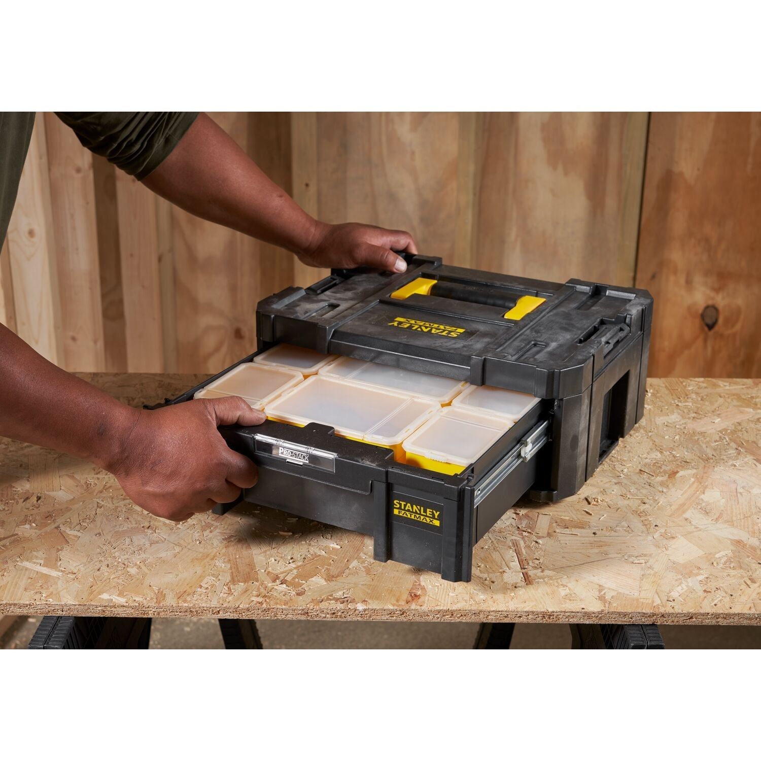 Stanley FMST1-71968 FatMax™ Pro-Stack III Diep Lade gereedschapskoffer - FMST1-71968