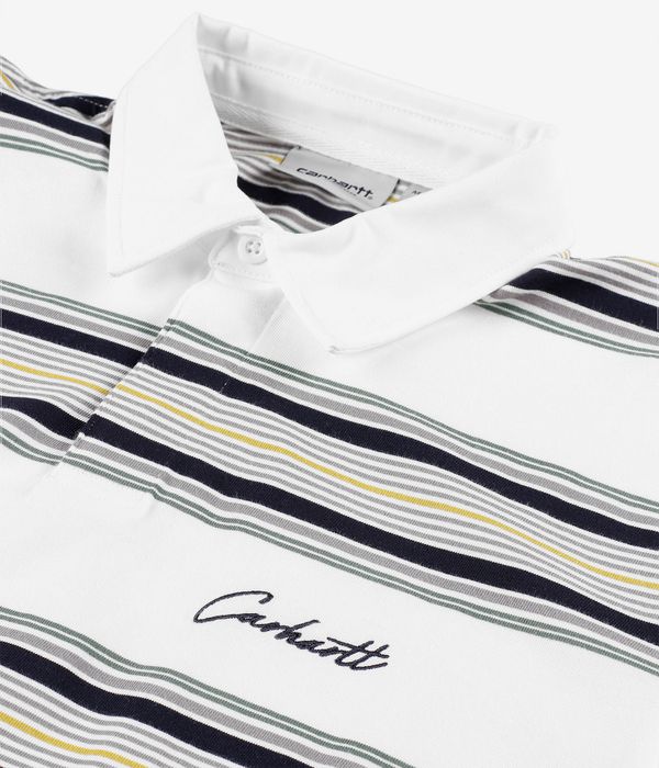 Carhartt WIP Gaines Rugby Hemd (stripe wax)