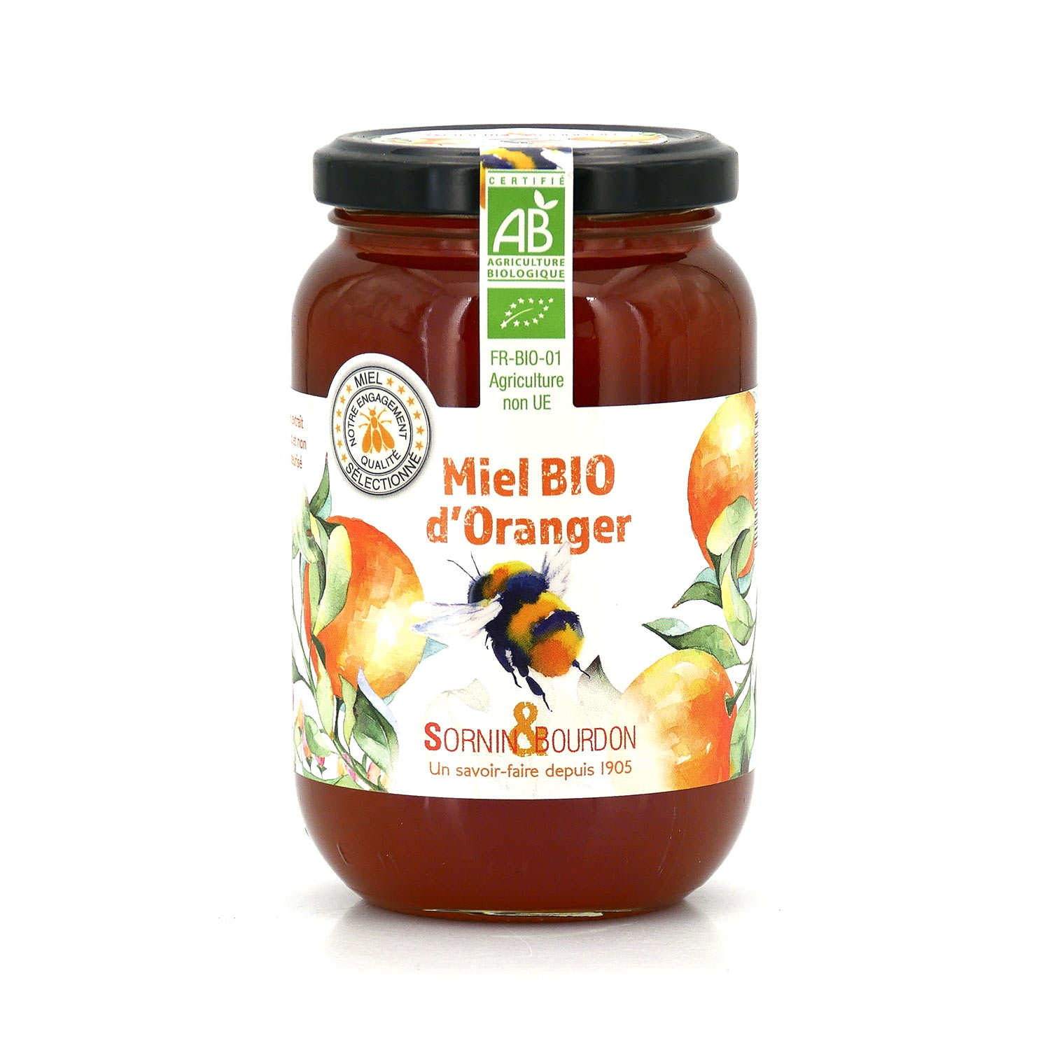 Miel d'oranger bio