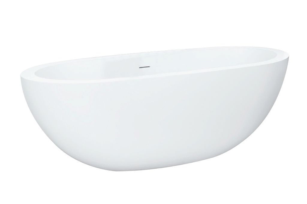 Best Design Cruise solid surface vrijstaand bad 180x80x60cm mat wit