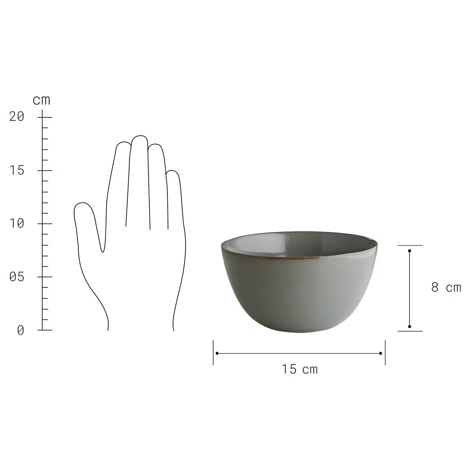 NATIVE Schale 4er-Set
