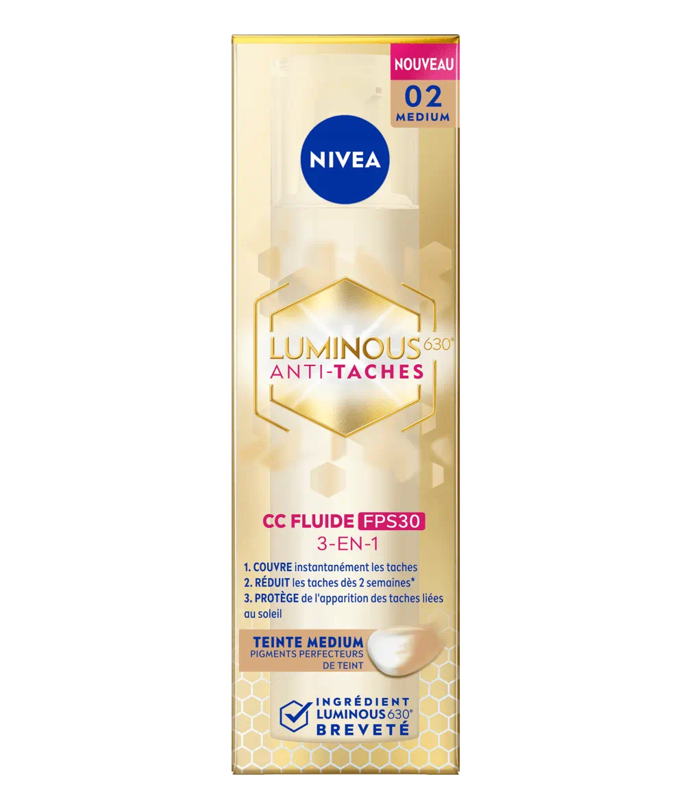 CC FLUIDE LUMINOUS630 ANTI-TACHES FPS 30 - TEINTE MEDIUM