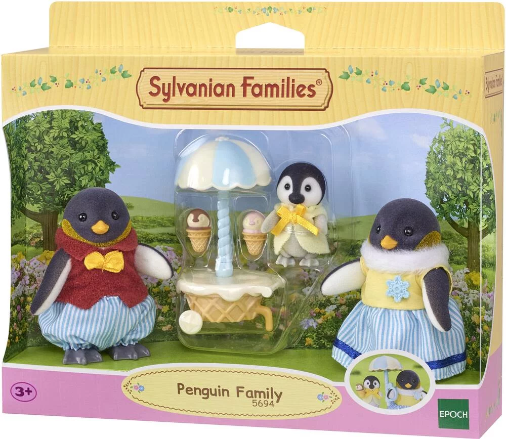 LA FAMILLE PINGOUIN - SYLVANIAN FAMILLES
