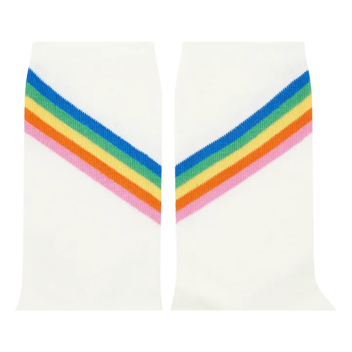 Hundred Pieces Chaussettes Arco Iris | Blanc
