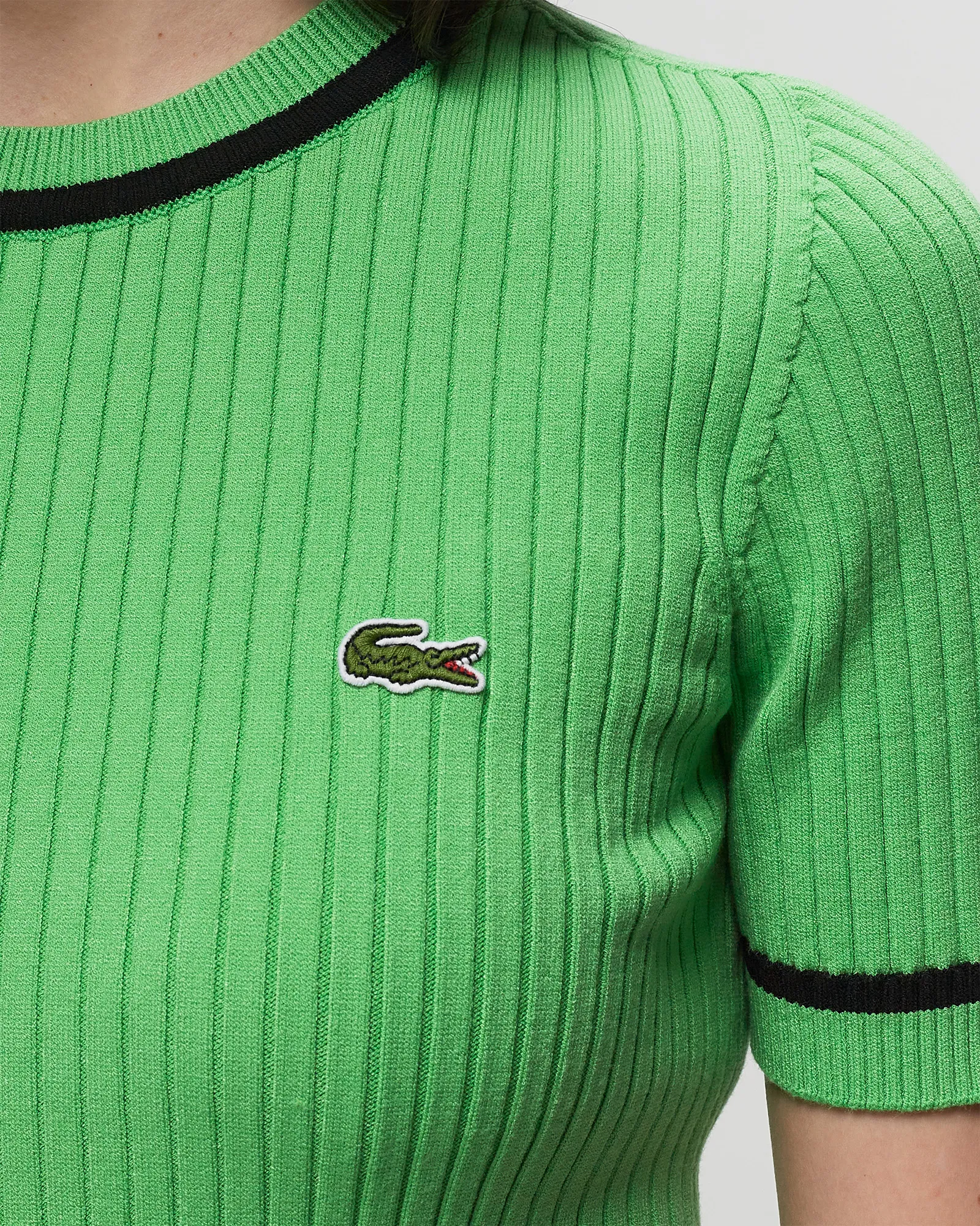 Lacoste RUNDHALSPULLOVER MIT 3D STRICK