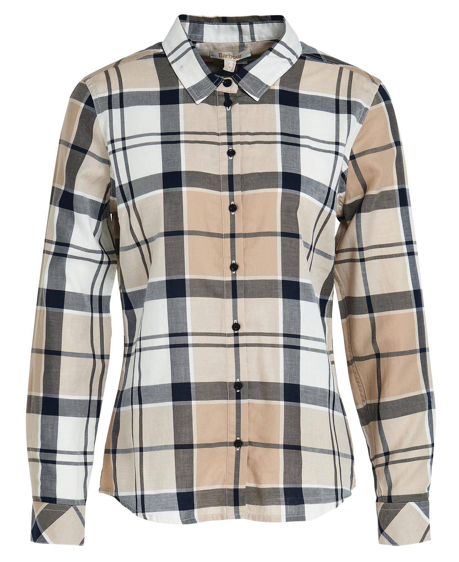Barbour| Damen Bluse BREDON Langarm