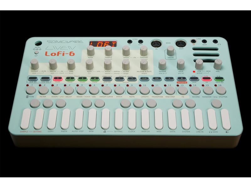 Sonicware Sample-Player LIVEN Lofi-6 Die ultimative Retro 6kHz Sampling-Engine