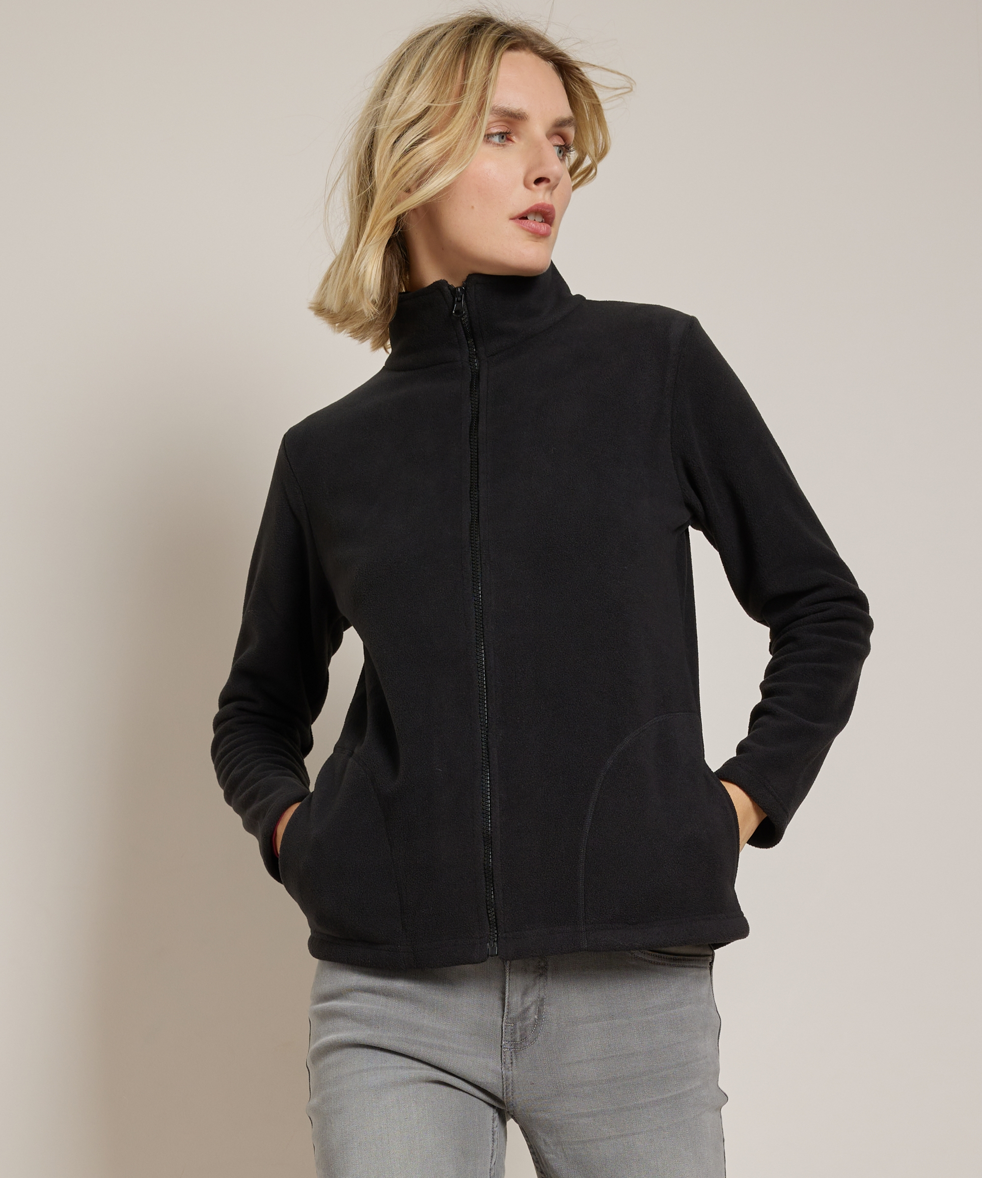 basic fleece vest