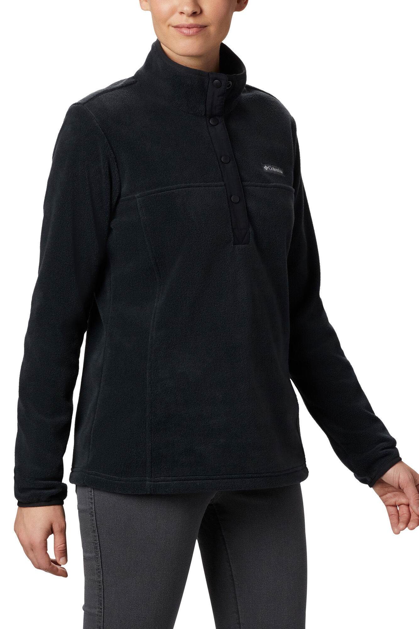 Forro polar com cierre média e pressão Columbia Benton Springs™ - Negro