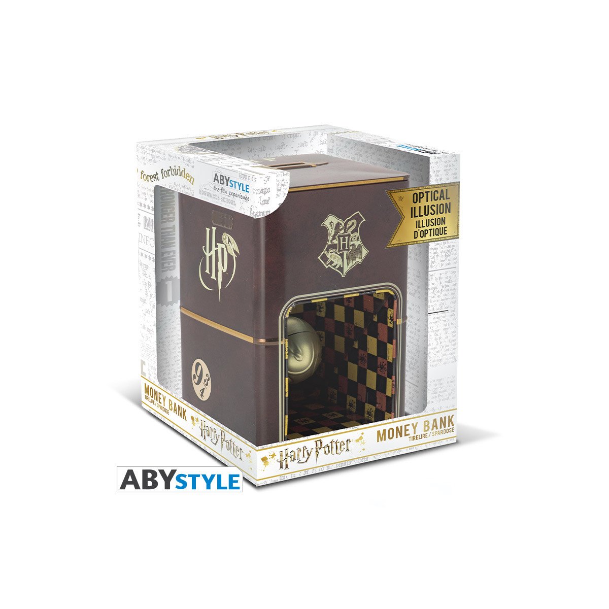 Harry Potter - Tirelire - Vif d'or