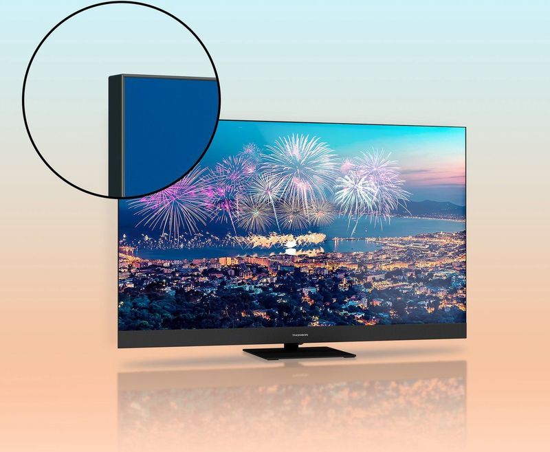 Thomson 50QG6C14 - QLED Plus Televisie - Zwart - Met Google TV