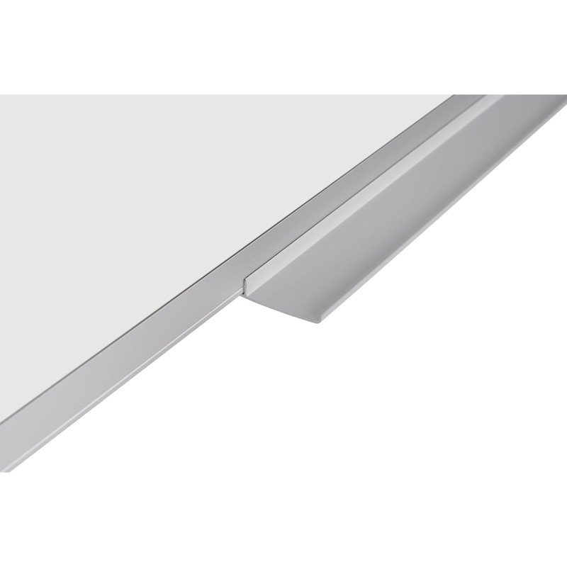 Tableau blanc mélaminé surface non magnétique cadre aluminium150 x 120 cm Bi-Office Ayda