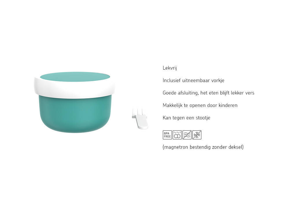 Top set!Campus lunchset (pop-up fles + fruitbox)