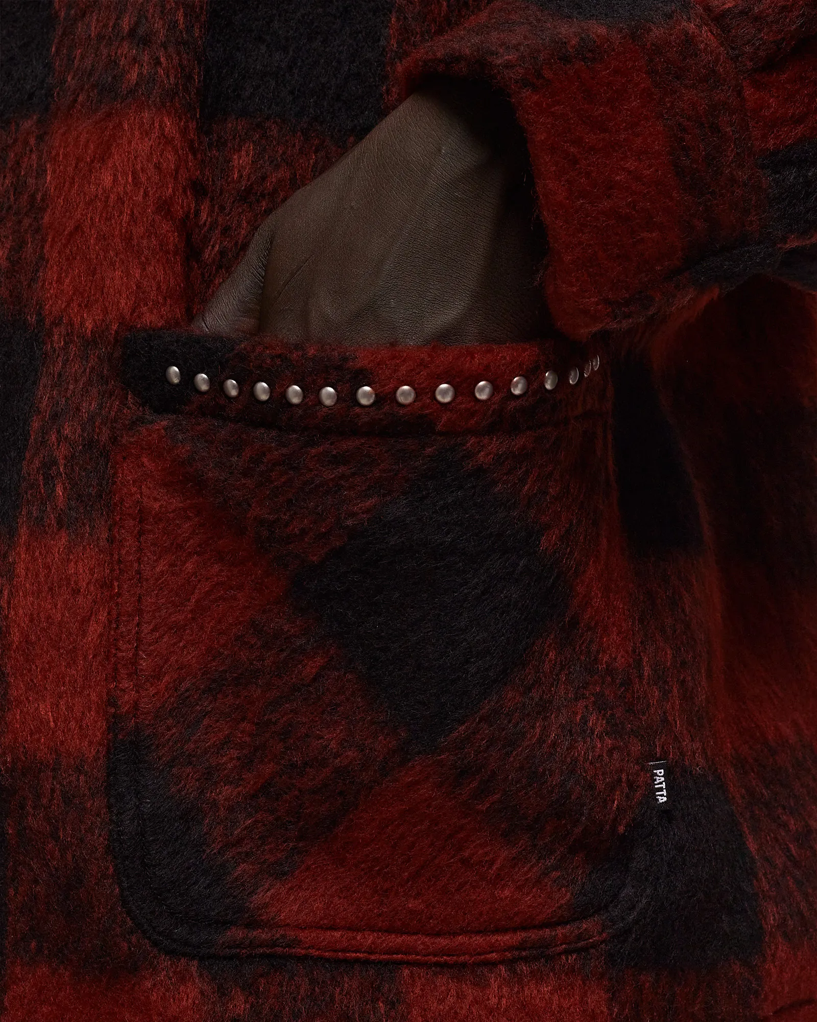 PATTA CHECK CAR COAT