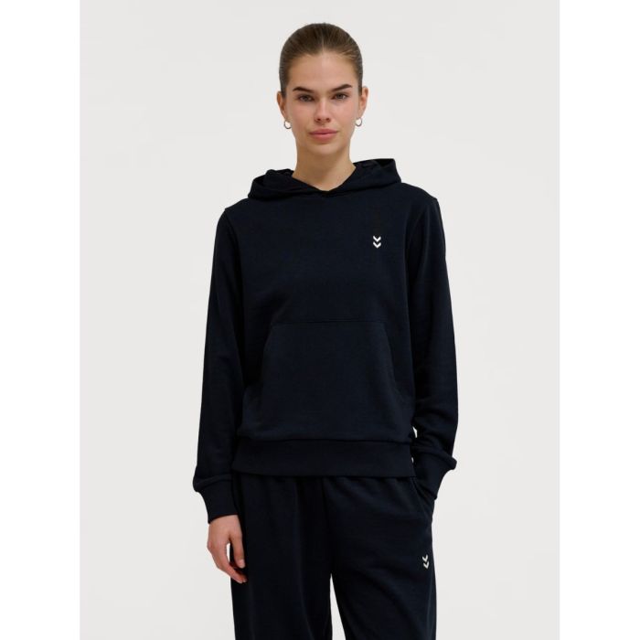 Hummel Dame Trøjer Pulse Sweat Hoodie Sort