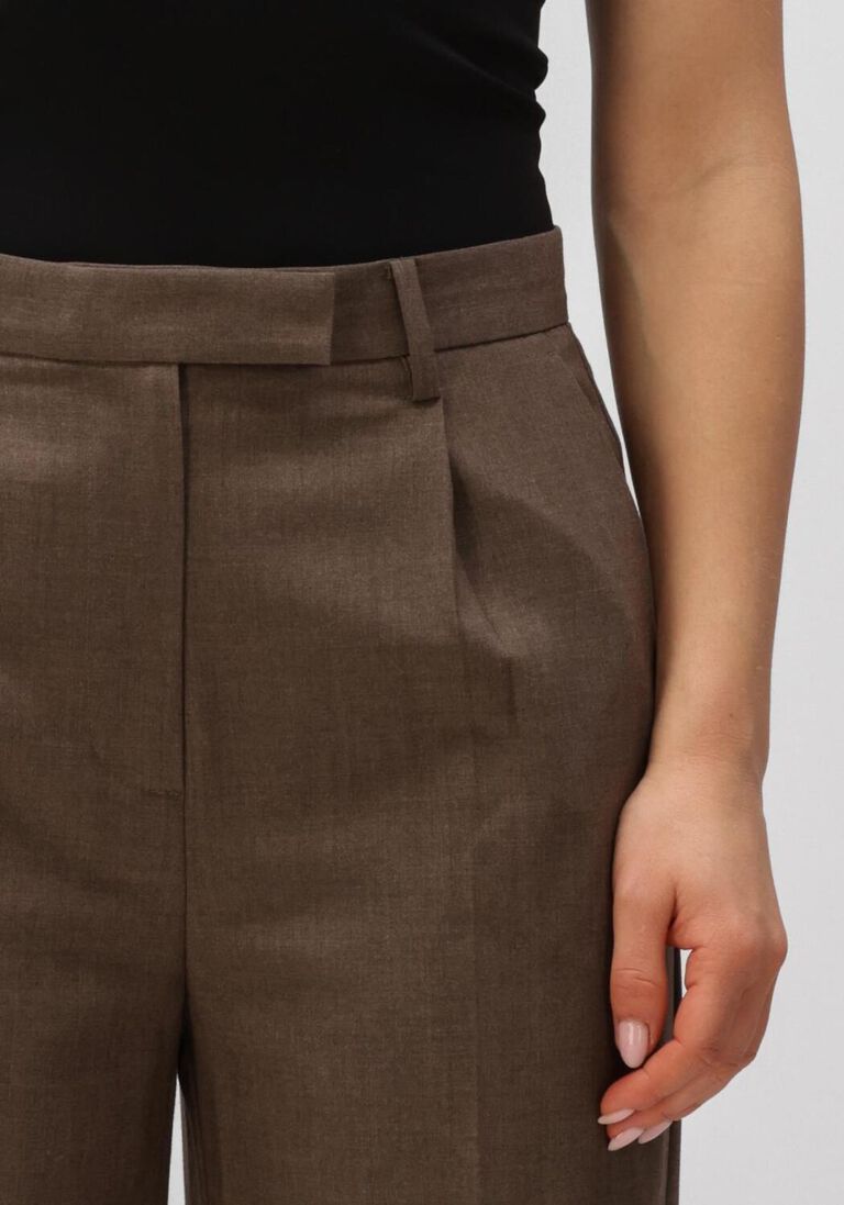 bruine second female wijde broek dakota trousers
