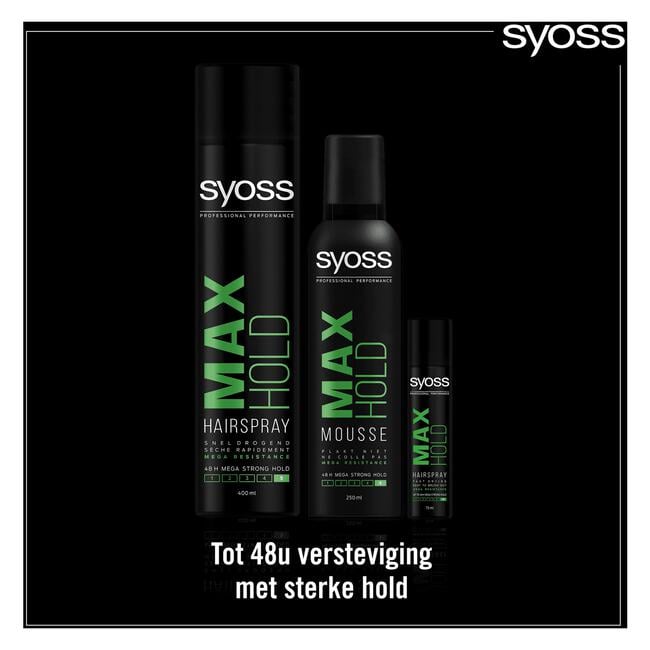 Syoss Max Hold Mousse 250 ML