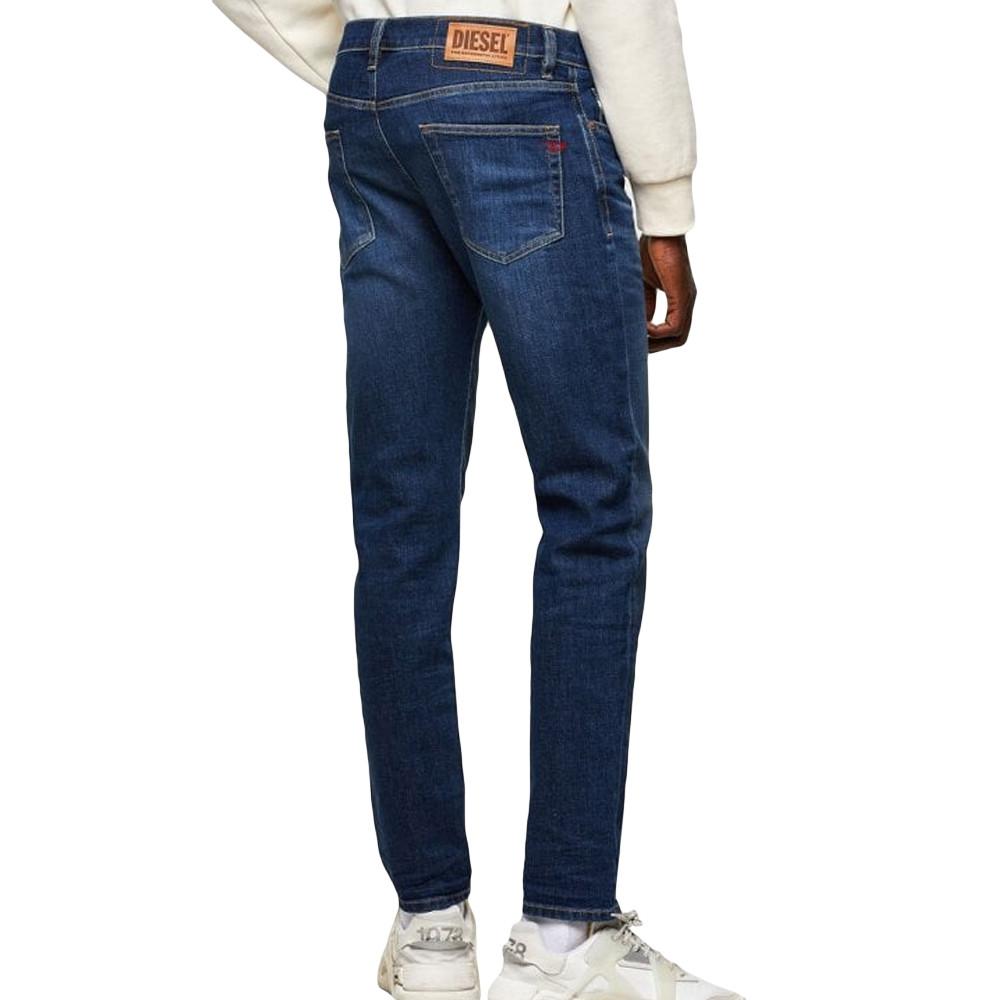 Diesel Jean Slim Bleu foncé classique homme Diesel D-strukt