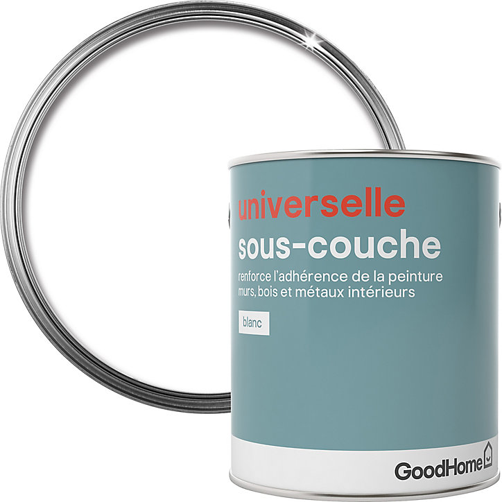 Sous-couche universelle GoodHome blanc 2,5L