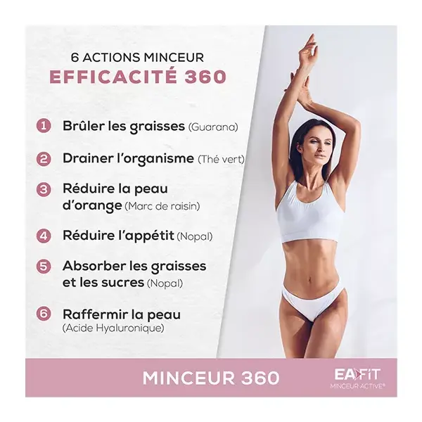 Eafit Minceur 360 Perte de Poids 120 comprimés