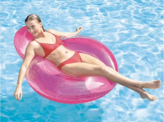 Fauteuil de piscine Glossy Rose - Intex