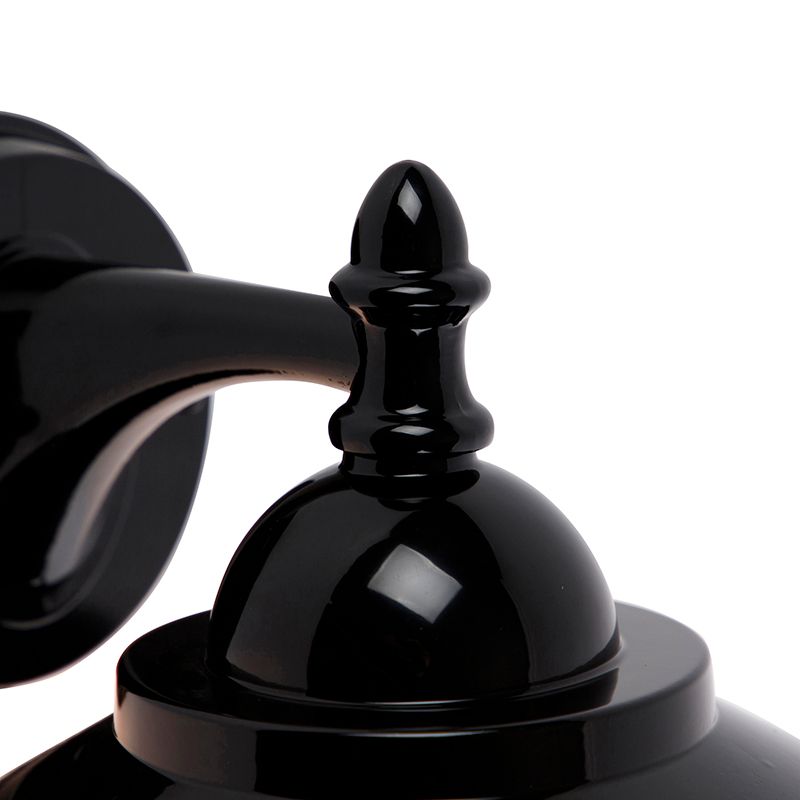 Klassieke buiten wandlamp zwart IP44 - Oxford