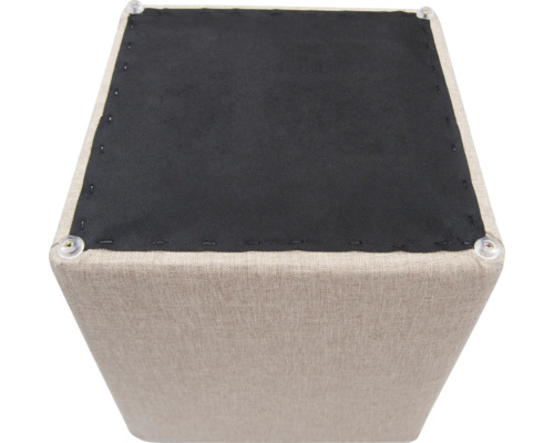 Kruk beige 35x35x38 cm