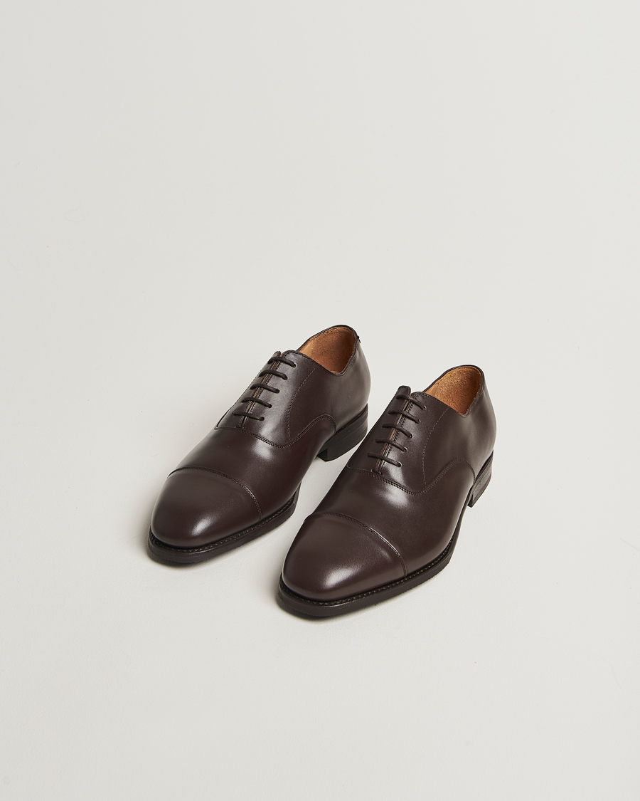 Myrqvist Äppelviken Oxford Dark Brown Calf