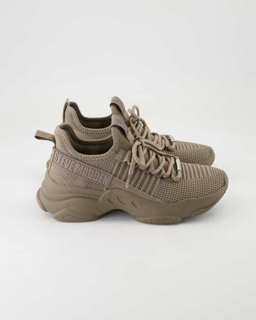 Steve Madden Mac-E Sneaker in Beige