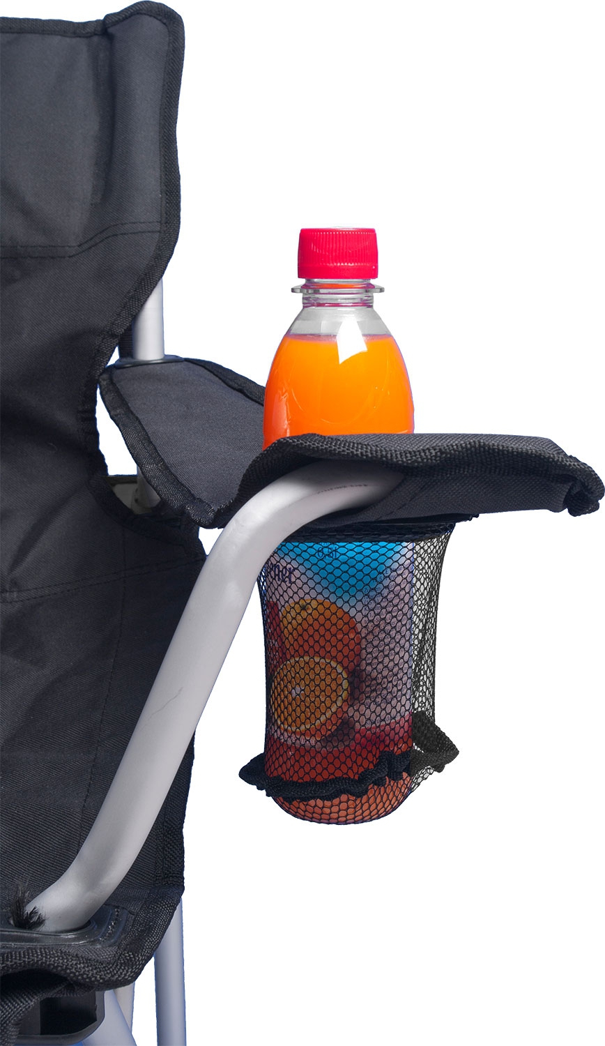 Basic Nature Travelchair Komfort Faltstuhl schwarz