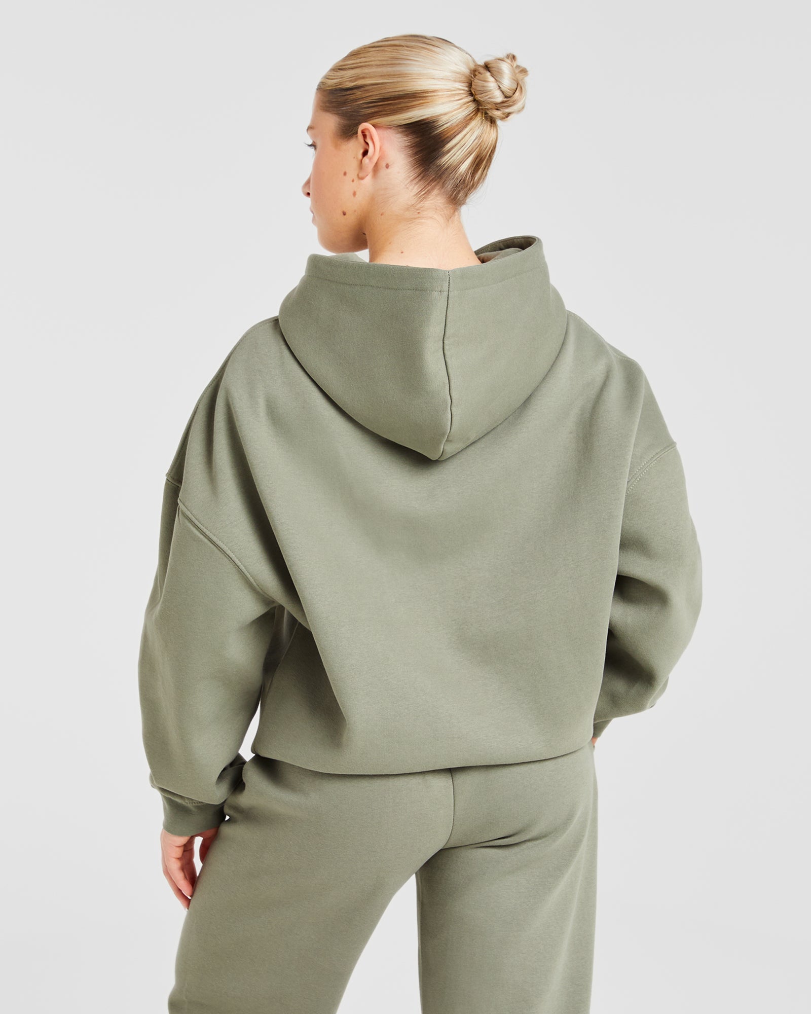Varsity Graphic Oversized Hoodie
