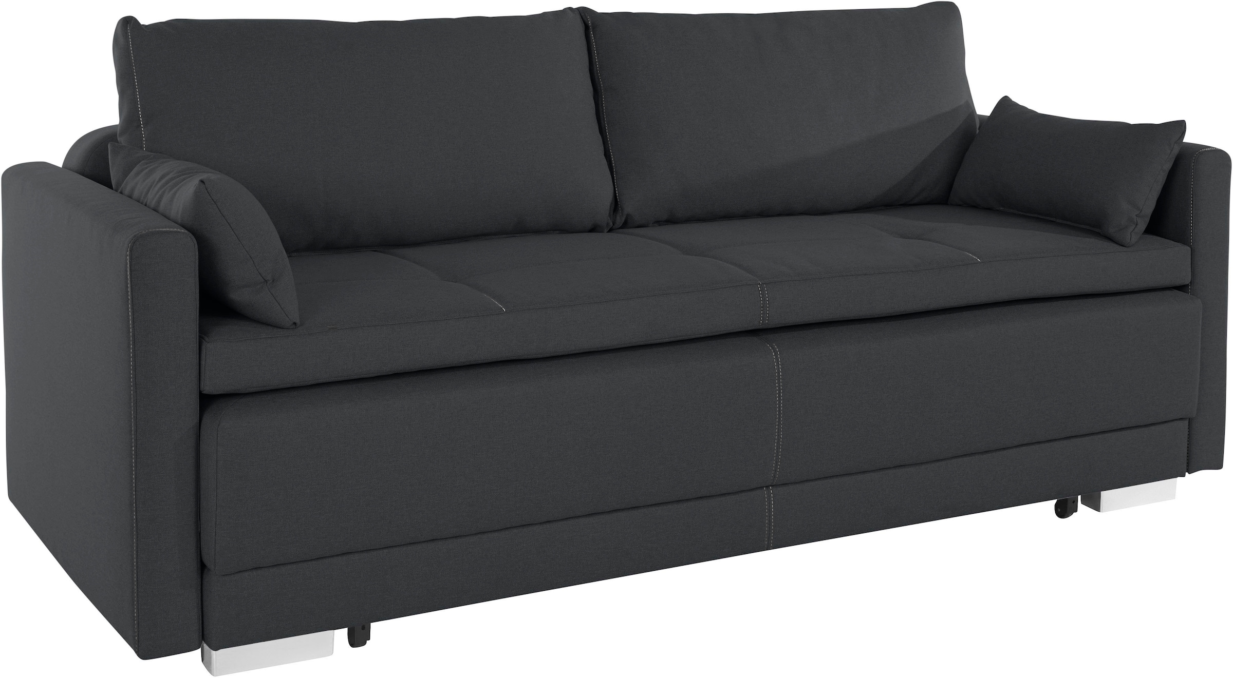 INOSIGN Schlafsofa »Berlin« mit Boxspringaufbau, Bettfunktion & Bettkasten, Dauerschlafsofa
