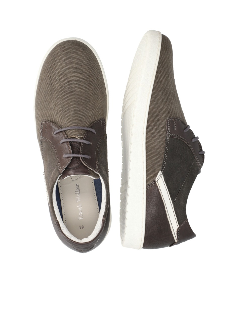 Lederkombination Sneaker
