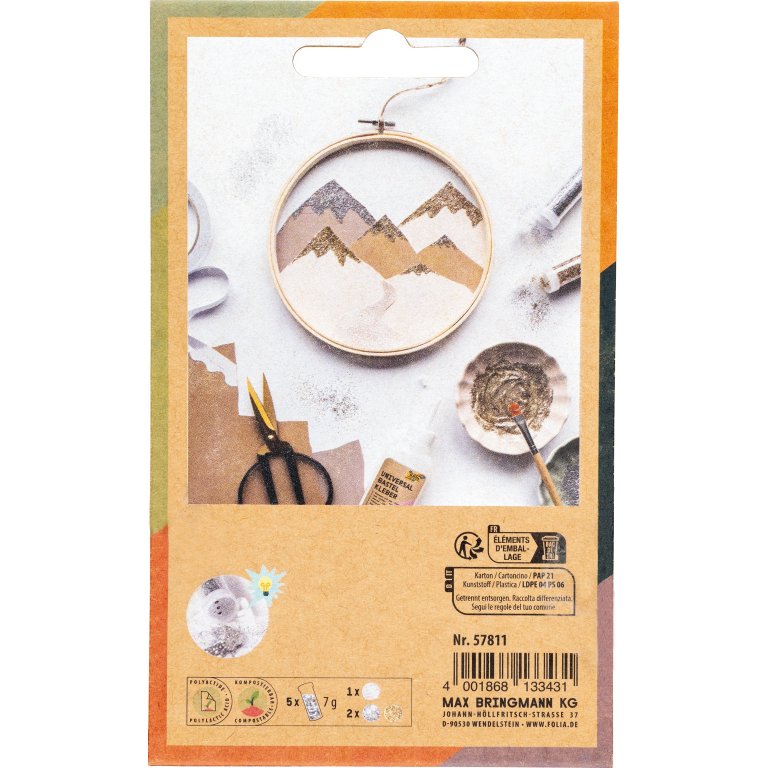 Bio Glitzer, Set
