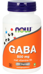 NOW GABA 500mg Capsules 100CP